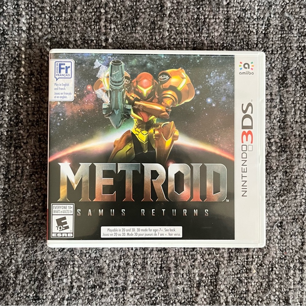 Metroid Samus Returns Nintendo 3DS Game Complete